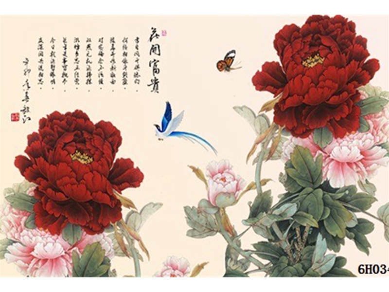 中式系列-牡丹